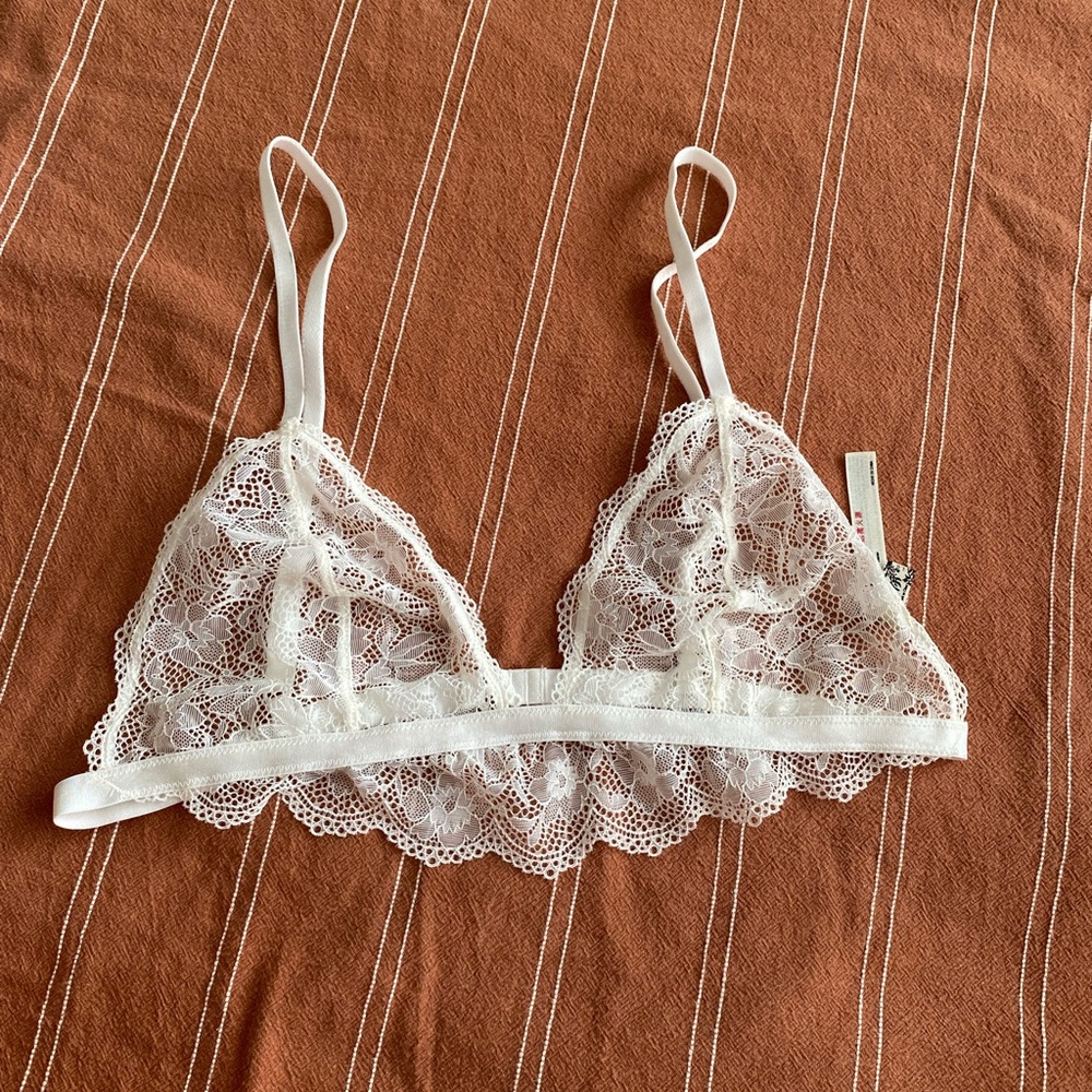 Free people lace bra